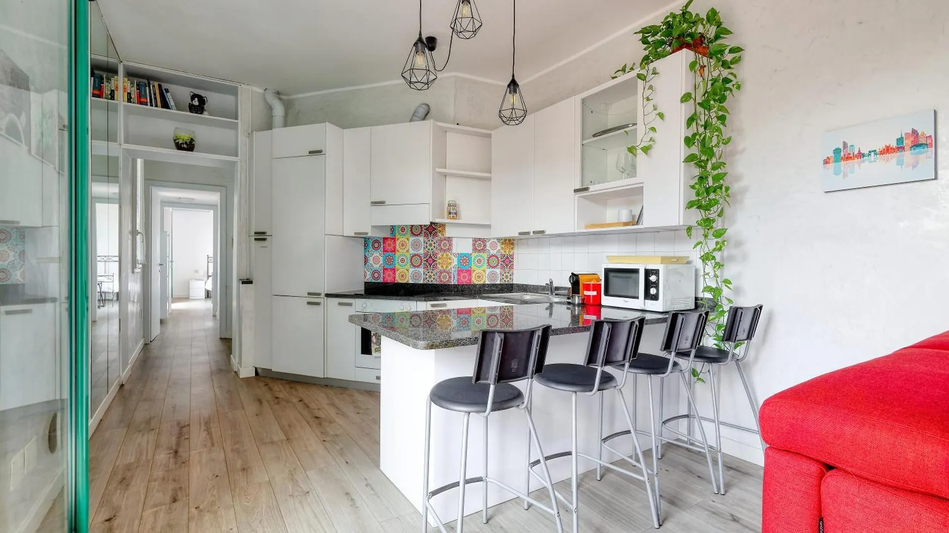 Rainbow House Via Dei Carafa Milan Apartment